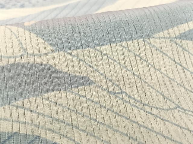 平和屋着物○小紋 舞葉文 みすずうた やまと誂製 洗える着物 AAAT3137np