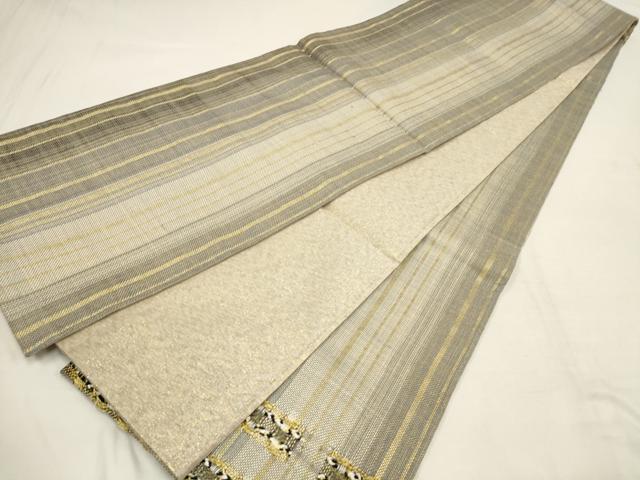 平和屋着物○ひなや工房 くむ・あむ・おる 伊豆蔵明彦 組織 太鼓柄袋帯