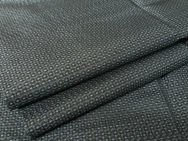 平和屋着物●男性　本場大島紬　亀甲絣　正絹　逸品　AAAT9466np
