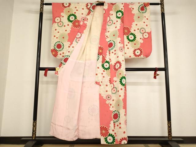 平和屋着物[]アンティーク 大正ロマン 女の子 十三参り 子供 祝着  