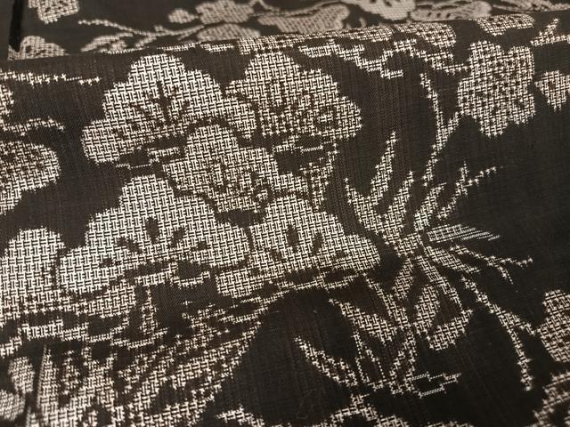 平和屋着物●本場大島紬　割込絣　松竹梅　正絹　逸品　未使用　AAAU0037np 平和屋着物○本場大島紬 割込絣 松竹梅 正絹 逸品 未使用 AAAU0037np