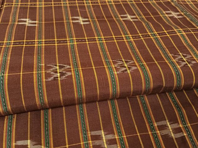 平和屋着物○本場琉球絣 紬 証紙付き 正絹 逸品 AAAU0059npの通販はau