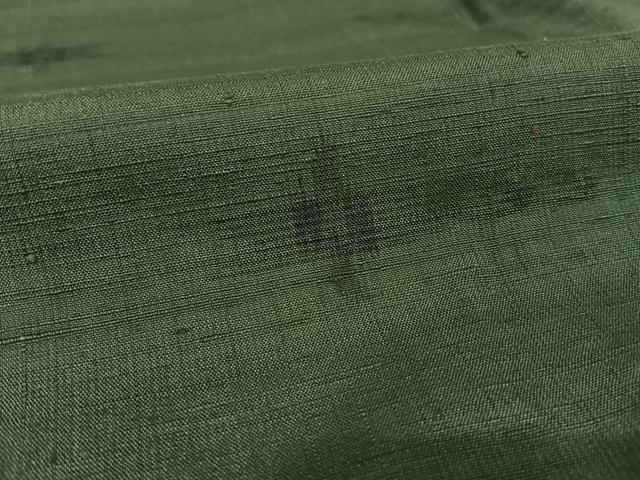 平和屋着物○上質な紬 琉球絣文様 正絹 逸品 AAAU0161np