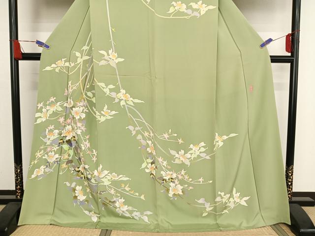 平和屋着物○本場染大島紬 網目文 正絹 逸品 AAAZ0242zg 平和屋着物○