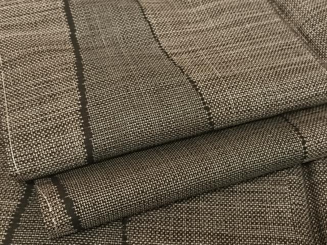 平和屋着物○本場大島紬 9マルキ 立涌 正絹 逸品 未使用 AAAU0247np