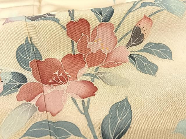 平和屋着物○訪問着 友禅 作家物 枝花文 暈し染め 正絹