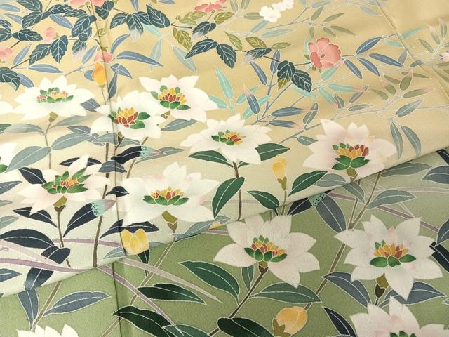 平和屋着物○高級染元 粋峰 林芳夫 京加賀友禅 訪問着