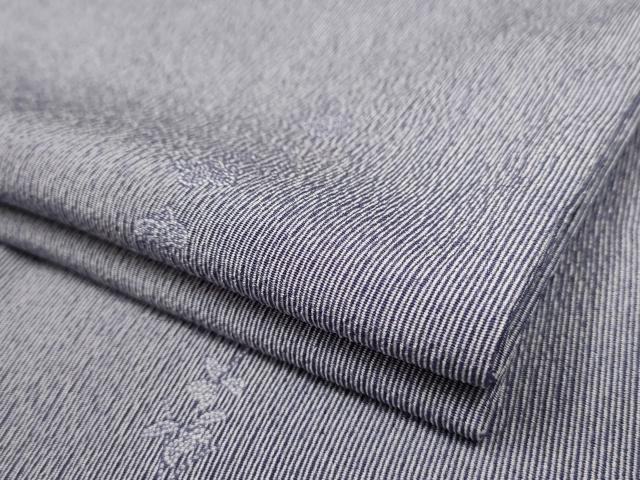 平和屋着物▽江戸小紋　単衣　草花文　洗える着物　AAAU6444iu