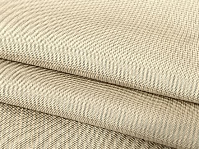 平和屋着物●上質な紬　縞　煤色×柴染色　正絹　逸品　AAAU8029zg