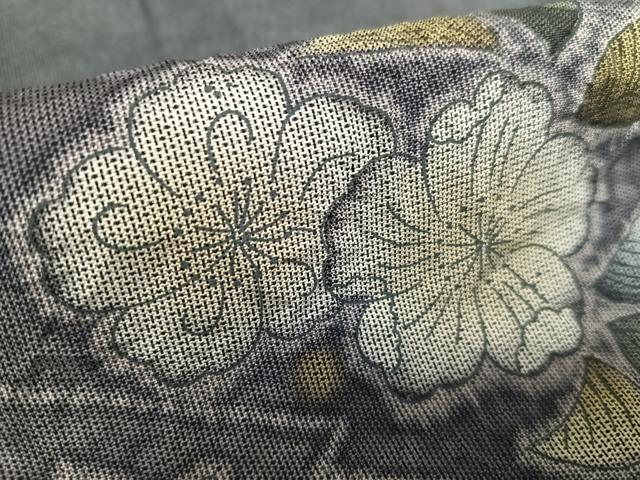 平和屋着物○本場染大島紬 辻が花 絞り 正絹 逸品 AAAU8041zg