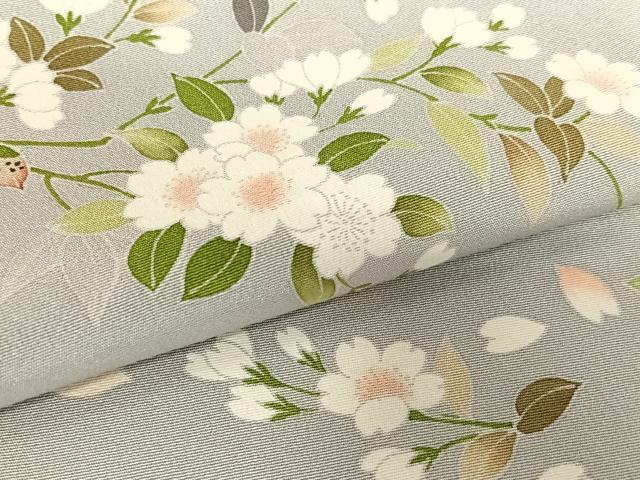 平和屋着物○訪問着 鳥獣戯画 暈し染め 正絹 逸品 AABC9831ph 平和屋