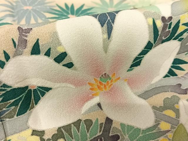 平和屋着物○本加賀友禅作家 西野進 色留袖 遠山重ね花松文