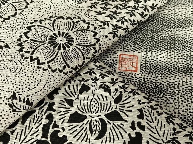 平和屋着物○上質な小紋 たたき染め 黒地 正絹 逸品 CAAU2037yc