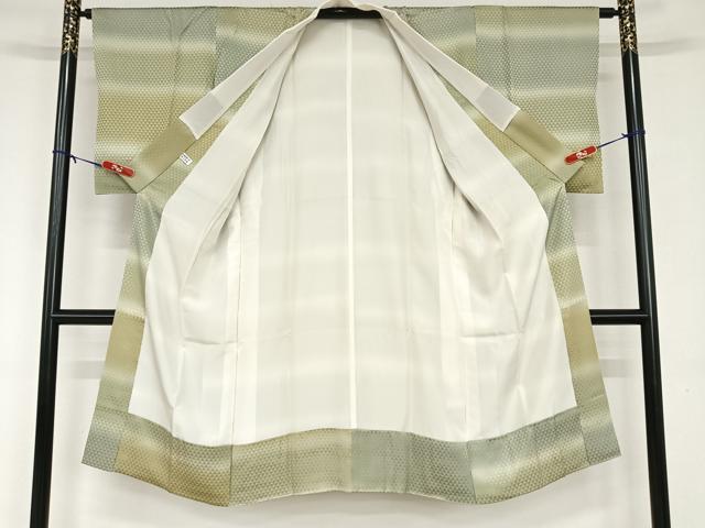 平和屋着物□長襦袢 無双仕立て 鱗地紋 正絹 逸品 AABC5804cs 平和屋着物○