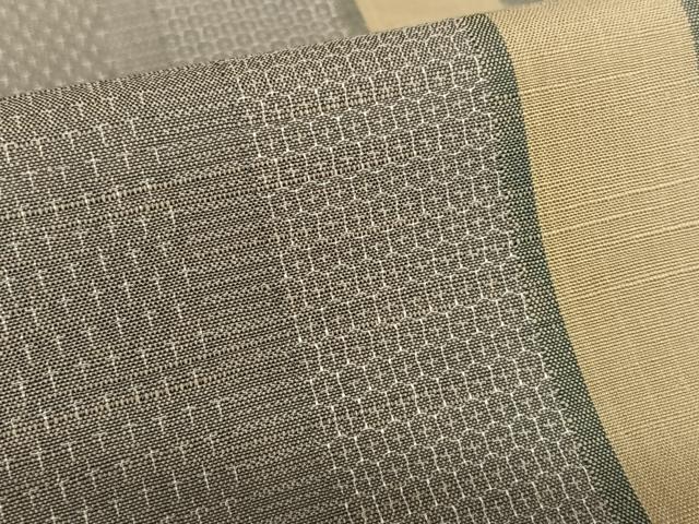 平和屋着物○上質な紬 吉祥間道 正絹 逸品 CAAU2748yc