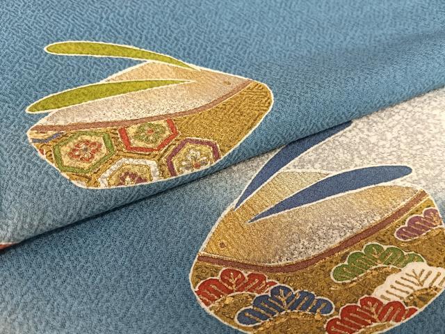 平和屋着物○京友禅の第一人者 松井青々 色留袖 ぽっくり