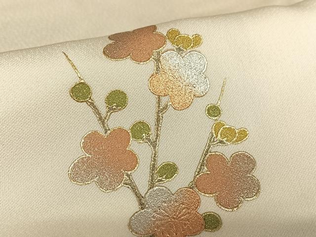 平和屋着物○金彩友禅 卓越技能者・名工・和田光正 訪問着 草花文