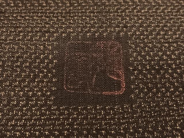 平和屋着物○訪問着 作家物 龍雲 紬地 斜縞 正絹 逸品 AAAU8296zg