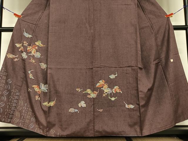 平和屋着物○訪問着 作家物 絞り 吹き寄せ鱗文 正絹 逸品 CAAW3879vf