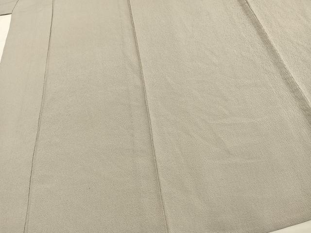 平和屋着物▽上質な色無地　単衣　薄雲鼠色　正絹　逸品　AAAU8581fy 平和屋着物▽上質な色無地 単衣 薄雲鼠色 正絹 逸品 AAAU8581fyの通販
