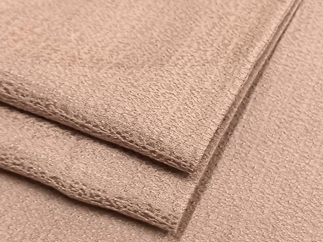 平和屋着物▽上質な色無地　単衣　紅藤色　正絹　逸品　AAAU8586fy