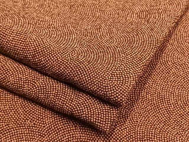 平和屋着物▽江戸小紋　単衣　鮫小紋柄　伊勢丹扱い　洗える着物　AAAU8691fy