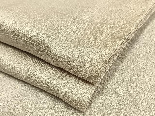 平和屋着物▽上質な色無地　単衣　芝地紋　紫水晶色　正絹　逸品　未使用　AAAV2605fy