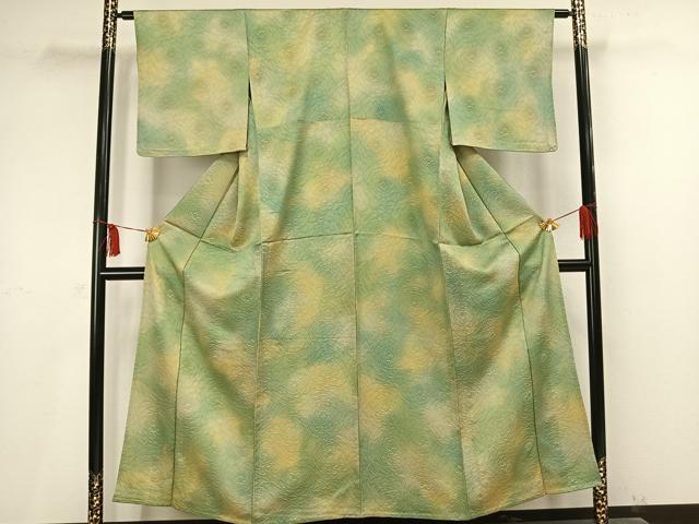 平和屋着物▽上質な小紋　単衣　花尽くし　正絹　逸品　AAAV2609fy 平和屋着物▽上質な小紋 単衣 花尽くし 正絹 逸品 AAAV2609fy