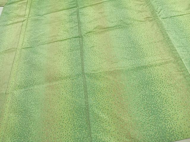 平和屋着物▽上質な紬 単衣 霞文 正絹 逸品 AAAV2617fy