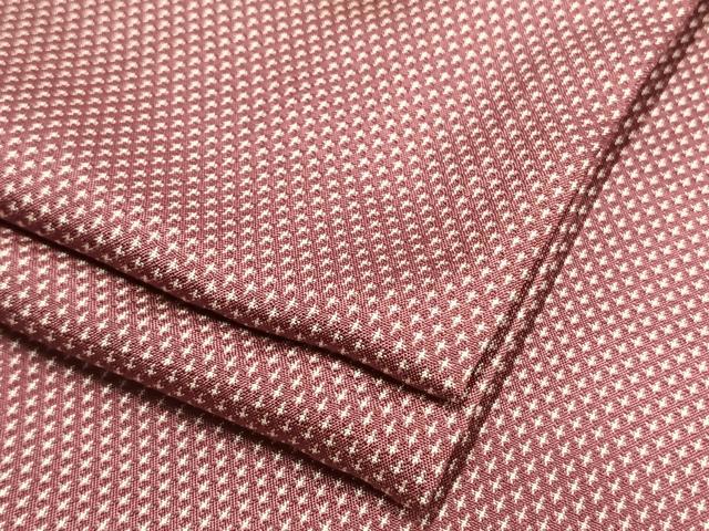 平和屋着物▽お召　単衣　蚊絣　正絹　逸品　AAAV2646fy