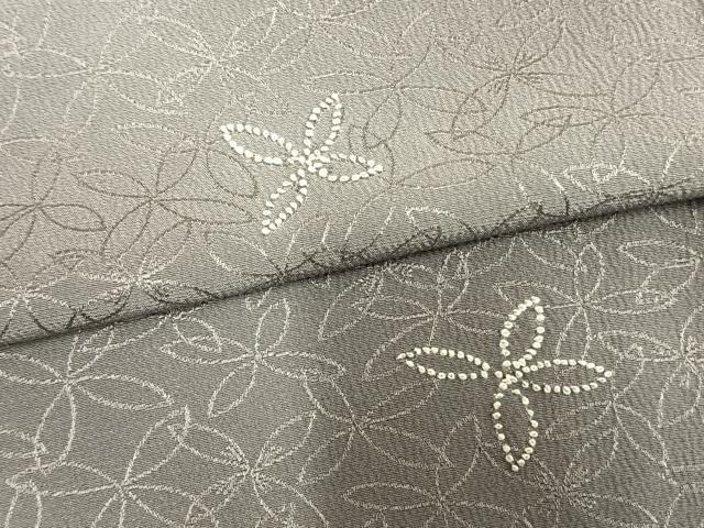 平和屋着物▽訪問着　単衣　中国三大刺繍　相良刺繍　舞花文　正絹　逸品　AAAV2668fy 平和屋着物▽訪問着 単衣 中国三大刺繍 相良刺繍 舞花文 正絹 逸品