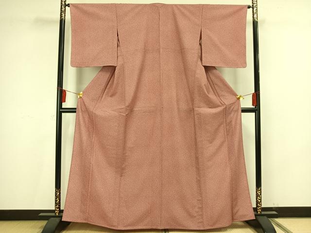 平和屋着物▽江戸小紋　単衣　箔散らし文様　洗える着物　未使用　AAAV2761fy 平和屋着物▽江戸小紋 単衣 箔散らし文様 洗える着物 未使用 AAAV2761fy