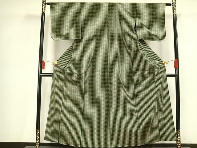 平和屋着物▽紬　単衣　立涌文　高島屋扱い　ウール　AAAV2785fy 平和屋着物▽紬 単衣 立涌文 高島屋扱い ウール AAAV2785fy