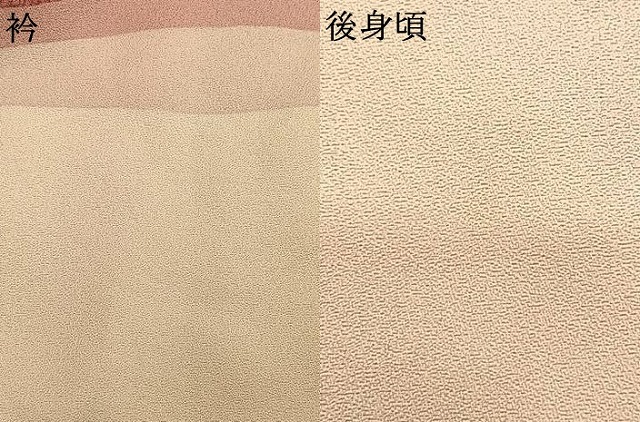 平和屋着物▽訪問着　単衣　友禅　作家物　手描き　枝葉文　正絹　逸品　AAAV2813fy_8
