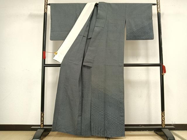 平和屋着物▽本塩沢　訪問着　単衣　110亀甲　割付き文　正絹　逸品　AAAV2879fy 楽天市場】平和屋着物□極上 本塩沢 単衣 本塩沢絣 110亀甲 唐草文