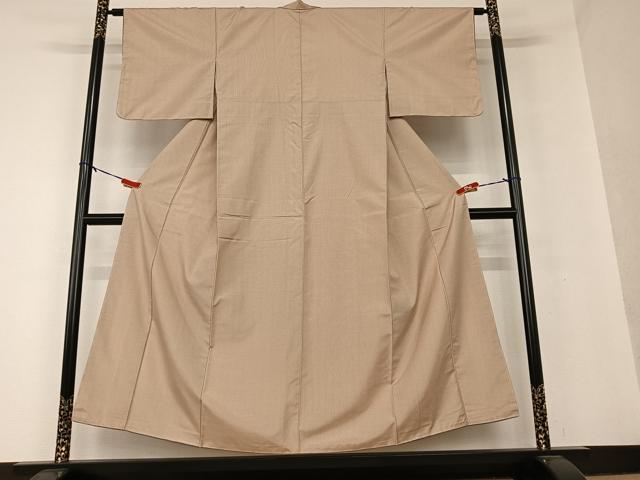 平和屋着物○上質な紬 縞 正絹 逸品 AAAV7090zg 紬