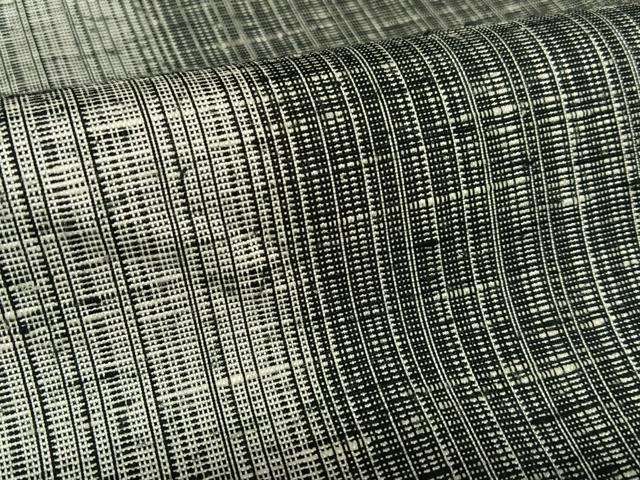 平和屋着物○上質な紬 縞 ロング丈 正絹 逸品 AAAV7151zg