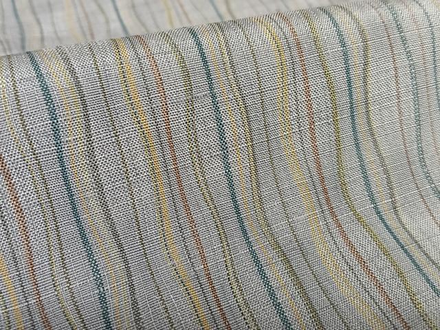 平和屋着物●上質な紬　変わり縞　正絹　逸品　AAAV7158zg 平和屋着物○上質な紬 変わり縞 正絹 逸品 AAAV7158zg