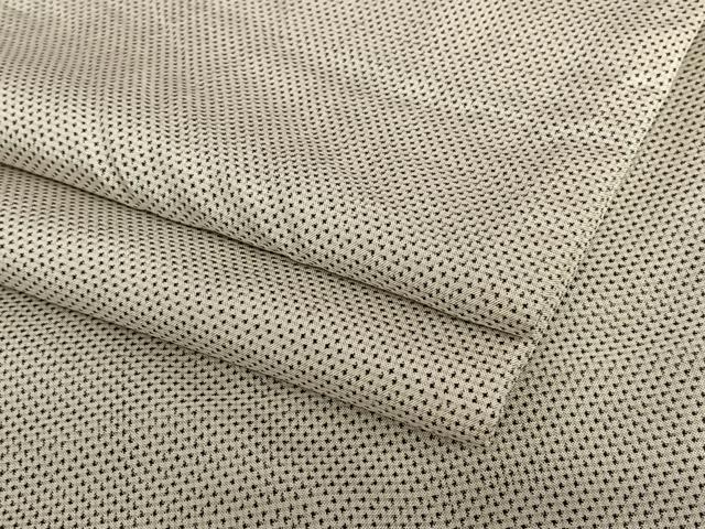 平和屋着物●本場大島紬　白大島　9マルキ　一元絣　正絹　逸品　AAAV7178zg