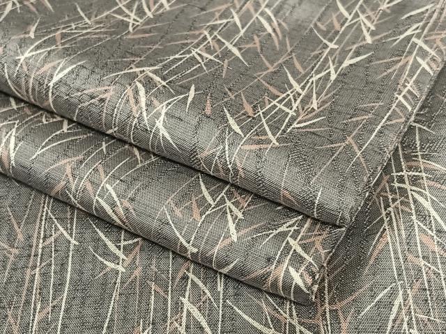 平和屋着物●上質な紬　葦　正絹　逸品　AAAV7214zg