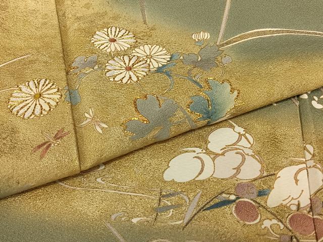 希少　平安松雨　治村松雨　造　色絵金彩松樹詩文入　大鉢　在銘 平安松雨 治村松雨 造 色絵金彩松樹詩文入 大鉢 在銘