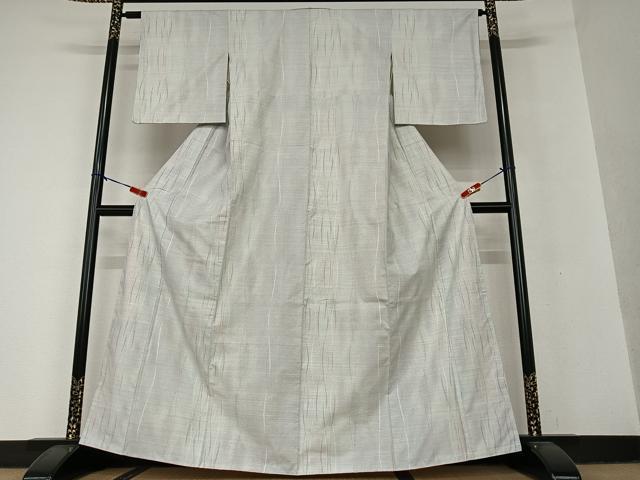平和屋着物○本場大島紬 9マルキ よろけ縞 正絹 逸品 CAAU2130yc 平和