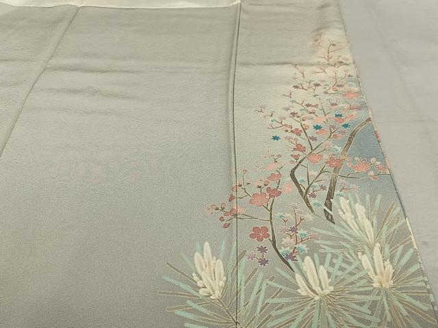 平和屋着物○本場加賀友禅作家 杉浦伸 訪問着 天の橋立 暈