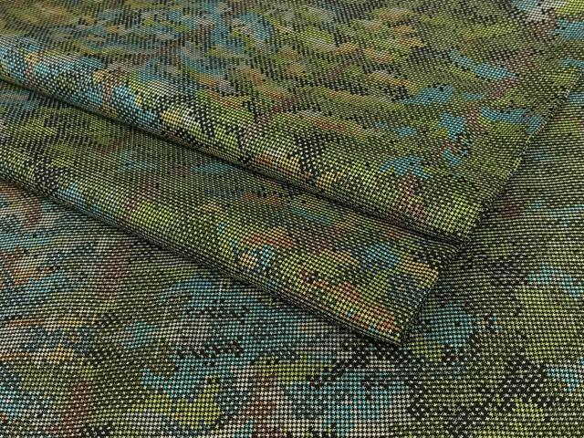 平和屋着物●本場大島紬　一元7マルキ　樹林文　正絹　逸品　AAAV7539zg