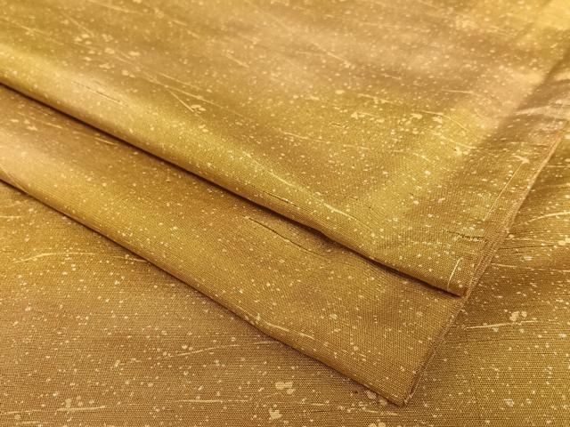 平和屋着物●上質な小紋　紬地　霞文　正絹　逸品　AAAV7544zg