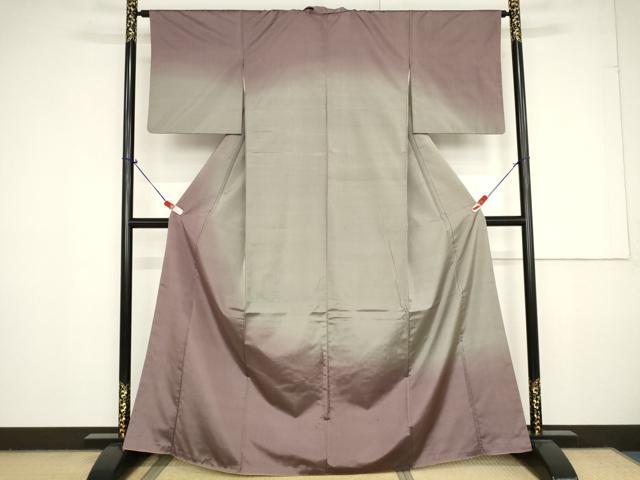 平和屋着物●本場大島紬　訪問着　暈し染め　正絹　逸品　AAAV8906ma