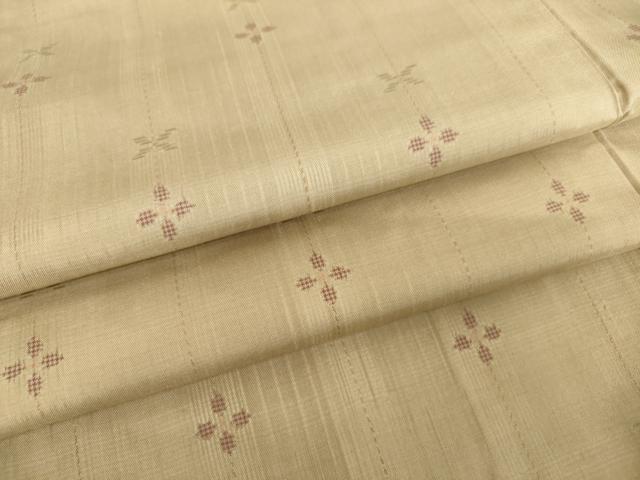 平和屋着物●本場大島紬　花間道　やまと誂製　正絹　逸品　未使用　AAAV8919ma