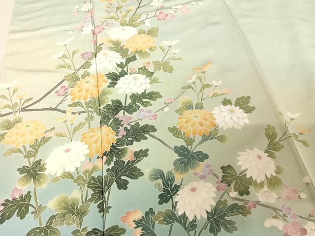 平和屋着物●訪問着　大小あられ　正絹　逸品　CAAT7560vp 平和屋着物○訪問着 大小あられ 正絹 逸品 CAAT7560vp