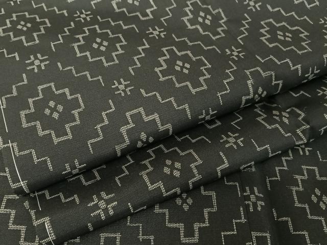 平和屋着物●小紋　花菱文　AAAV9050np