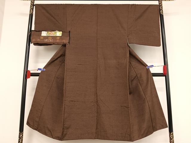 平和屋着物○本場大島紬 薩摩結城 吉祥文 正絹 逸品 未使用 CAAU9959vf